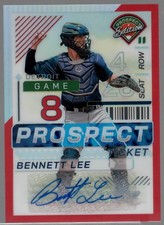 2024 Panini Prospect Edition Bennett Lee Red Holo Auto /199 (RC)