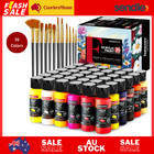 Airbrush Paint, 36 Colors Acrylic Air Brush Paint Kit, Water-Based, Opaque & Neo