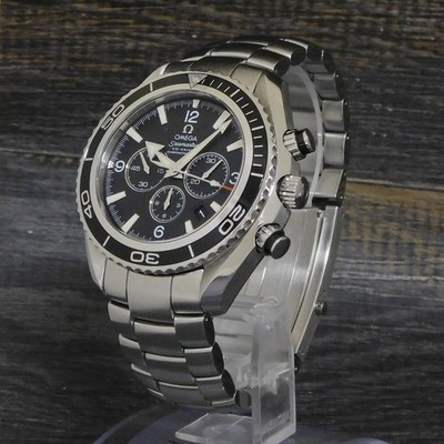 OMEGA Seamaster Planet Ocean 2210.50 S. Steel Automatic  Men's Watch #1452B
