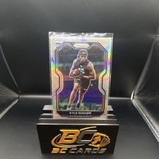 Panini 2020 Prizm Kyle Dugger Rookie #368 New England Patriots Football Card. rookie card picture