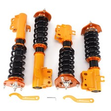 Coilover Réglable Combinés Fileté For Subaru Forester 98-02 Adj. Damper & Height