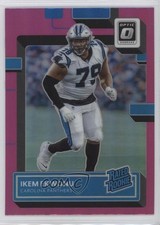 2022 Panini Donruss Optic Rated Rookie Pink Prizm Ikem Ekwonu #253 14do