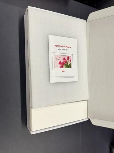 Frameo model 105K Brown digital picture frame WiFi Touch Screen HD IPS - Picture 4 of 4