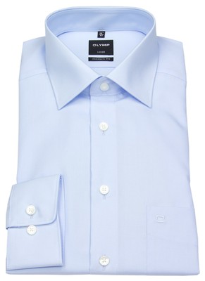 OLYMP Hemd Luxor Modern Fit Kentkragen hellblau - ohne OVP