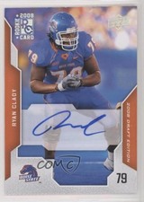 2008 Upper Deck Draft Edition Exclusives Auto Ryan Clady #86 Auto 2u3