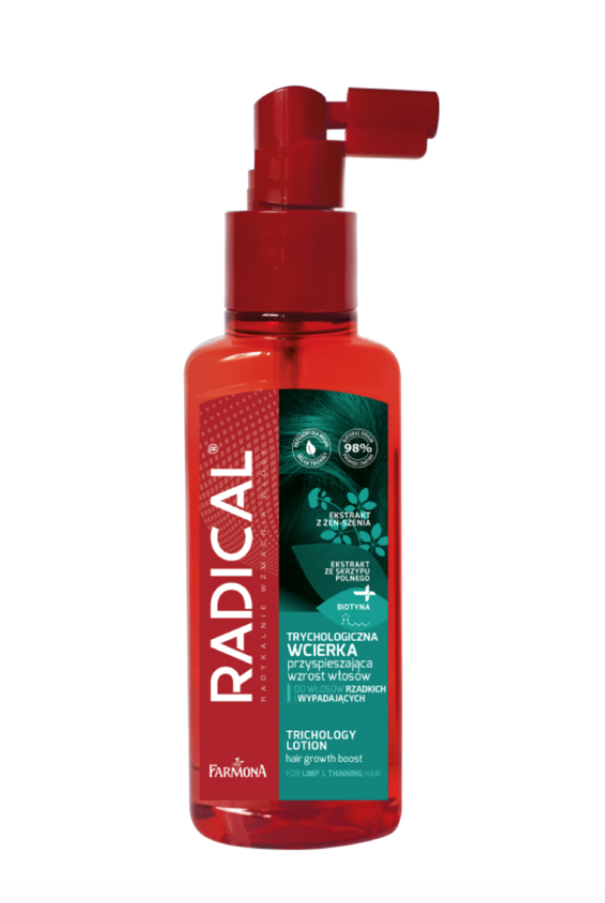 RADICAL Trichology lotion hair growth & thinning hair 100ml Farmona