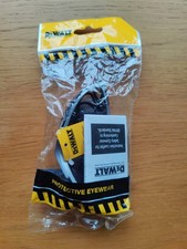 DeWALT INFINITY SILVER SMOKE SAFETY GLASSES EN166 &CE DPG90S 2D