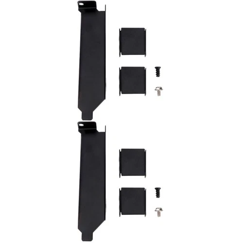  2pcs Halter montieren Video Effektives Lüfterregal-Lüfter-Lüfterhalterung PCI