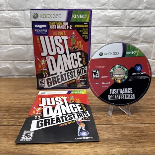 Just Dance: Greatest Hits (Xbox 360, 2012) CIB Tested Working Free Shipping