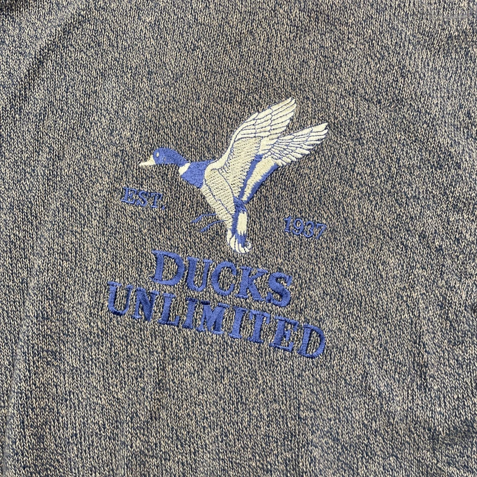 Sudadera vintage Ducks Unlimited mediana bordada Foto 2 de 3