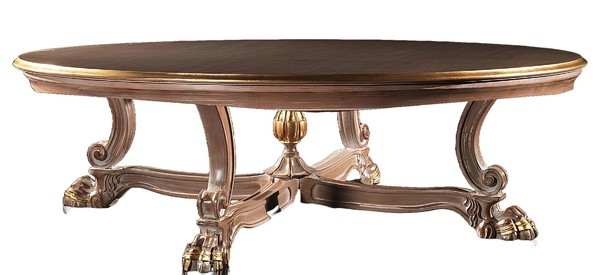 Holz Tisch Esszimmer Tische Wohnzimmer Italienische MöBel Esstisch Klassisch Neu-image