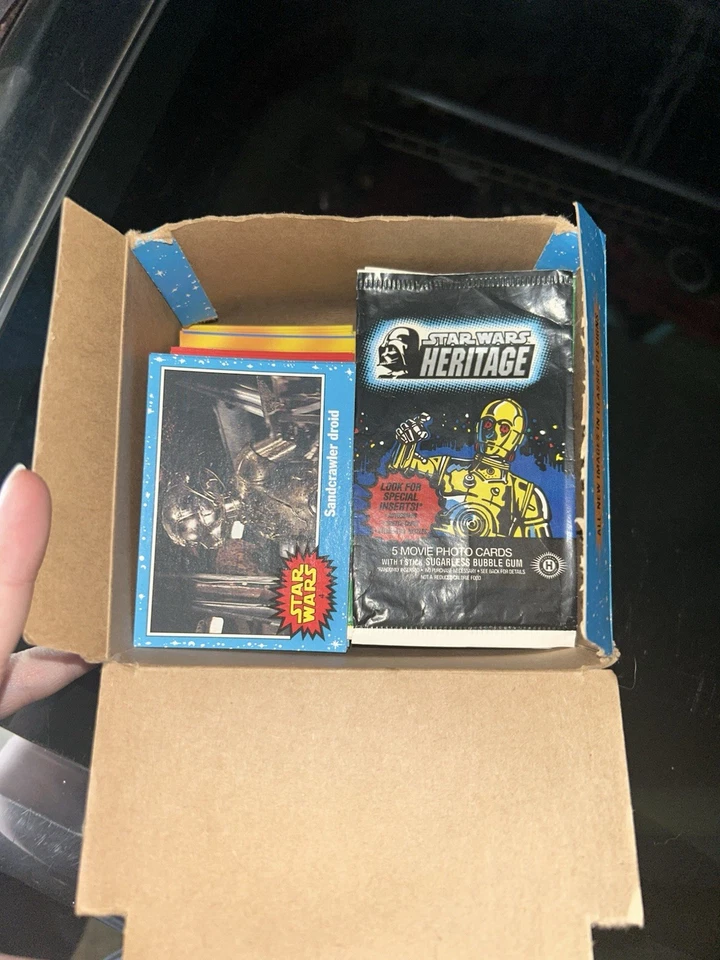 Star Wars Heritage Box, 2004, 187+7 Edición Especial Lámina Grabada Tarjetas de Coleccionista Foto 2 de 4