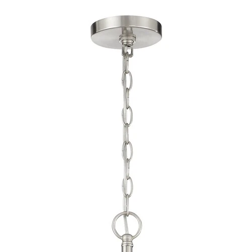 Minka Lavery 2179 Camrin 9 Light 31"W Vantage Chandelier - Nickel - Picture 4 of 8
