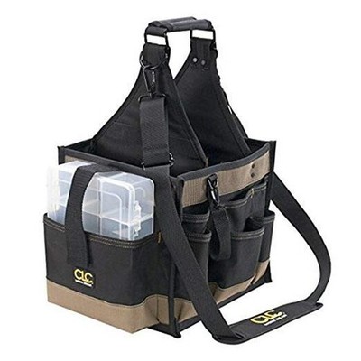  1526 25 Pocket Electrical and Maintenance Tool Pouch 8'' x 8'' x 17''h