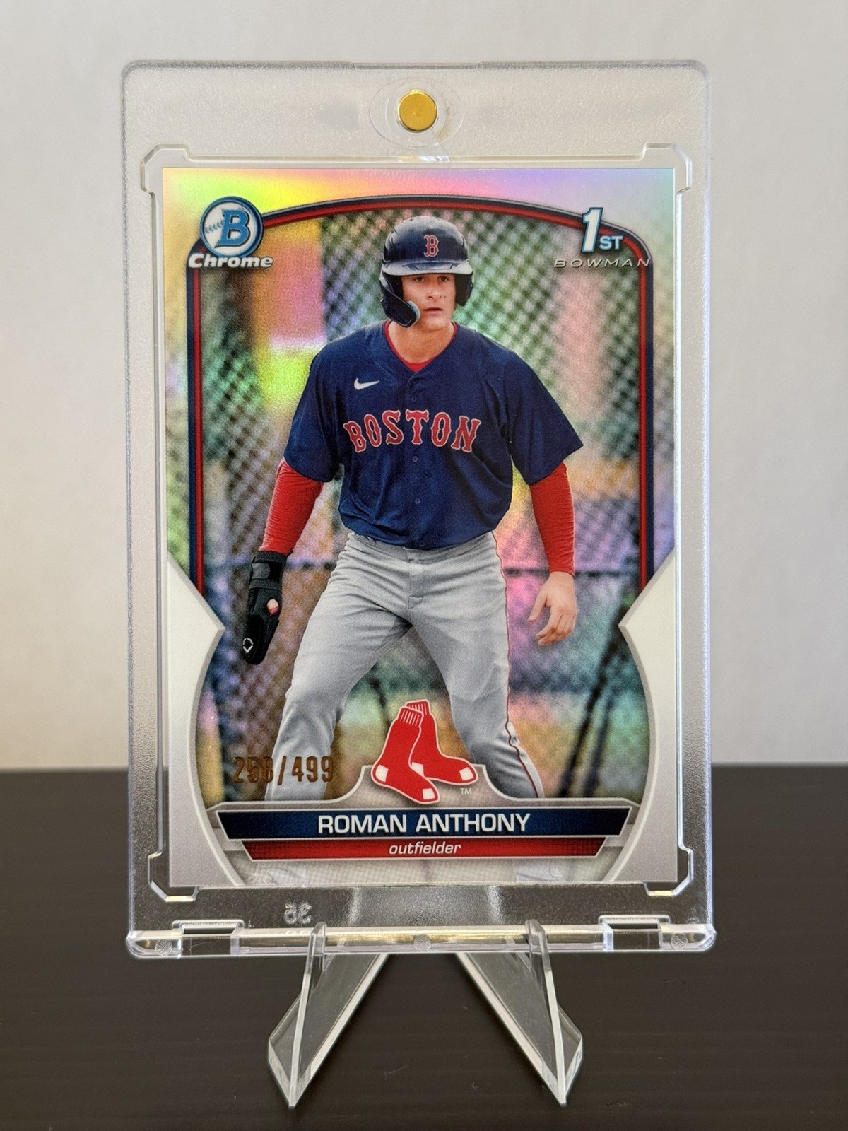 2023 Bowman Chrome 1st Prospects Roman Anthony #BCP-71 Refractor /499