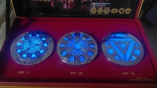 Marvel Studios Stark Industries Iron Man Light Up Arc Reactor Set Exclusive