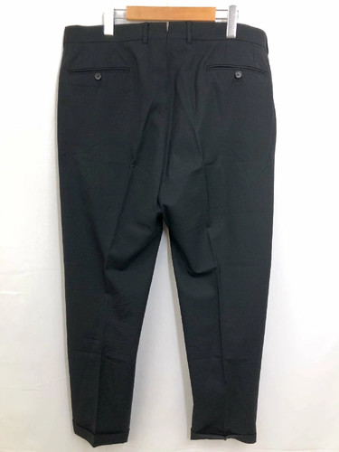 Tom Ford 610042 Wool Slacks 56R Black Used Slim Fit Mens Pants - Picture 2 of 9