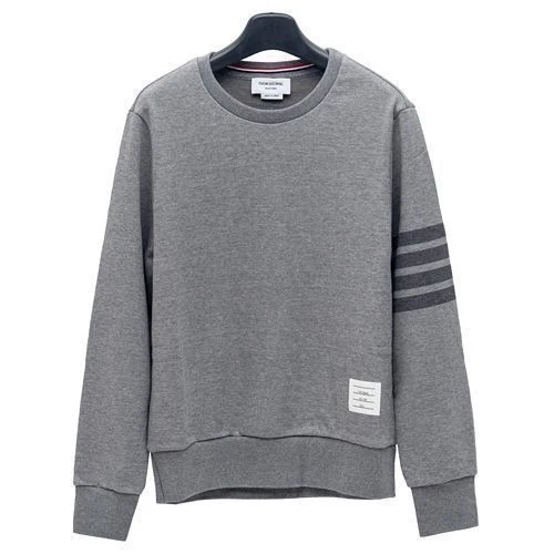 Felpa girocollo uomo Thom Browne cotone 4 bar 31800913
