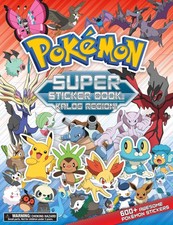 Pokemon Super Sticker Book Paperback