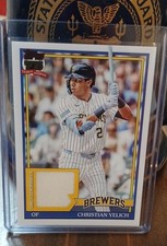 2026 Topps Series 1 - 1991 Topps Baseball Relics Christian Yelich #91R-CYE (MEM)