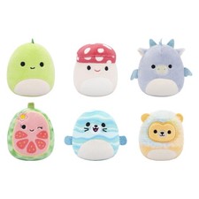 Squishmallows Micromallows 6 Pack Tiny Plush Figures Set Danny Dane Malcolm L...