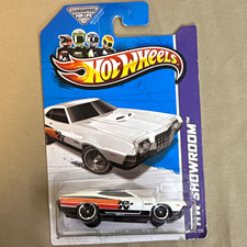 Hot Wheels HW Showroom '72 Ford Gran Torino Sport 1:64 White Diecast Unopened