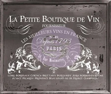 IOD DECOR  TRANSFER PETIT VIN WIDE