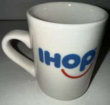 One IHOP Coffee Mug Cup Smiling Vintage House of Pancakes Tuxton Original