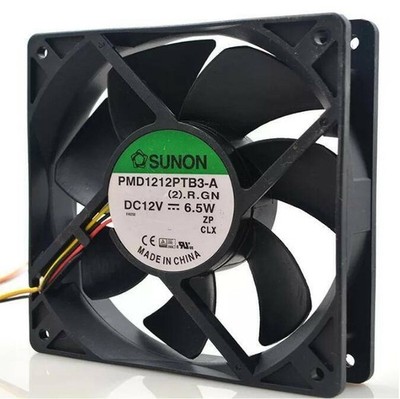 For   PMD1212PTB3-A 12V 6.5W 12025 12CM 3-wire cooling fan *pt