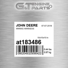 AT183486 WIRING HARNESS fits JOHN DEERE (Surplus Open Box)