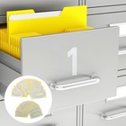  5 Sets Reflective Number Sticker Mailbox Numbers Labels Stickers for Mailboxes