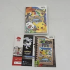 Pokepark 2 Wonders Beyond Nintendo Wii CIB Manual Inserts