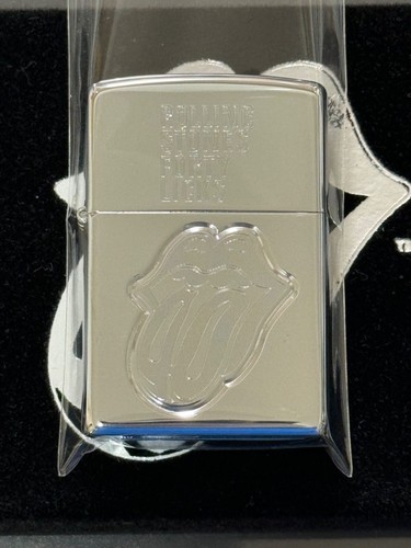 ZIPPO ROLLING STONES CUARENTA LICKS 2003 Edición Limitada Exclusivo Estuche de Terciopelo - Imagen 3 de 10