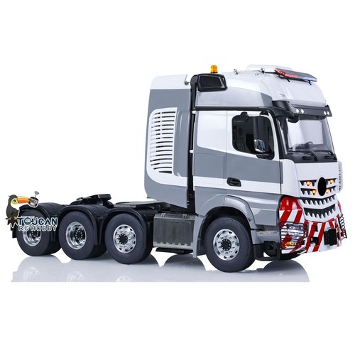 LESU Metal Chassis RC Tractor 8x8 Truck 1/14 Radio Control Cars Smoke Unit Sound - Picture 5 of 12