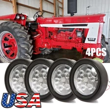 4PCS LED Fender Lights For International Tractor 966 1066 1466 1566 4366 666 766