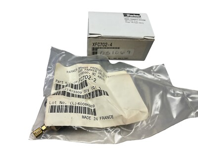 #ad #ad Parker XFC702 4 Low Pressure Flow Control Valve Fluid Conn 1 8quot; $11.43