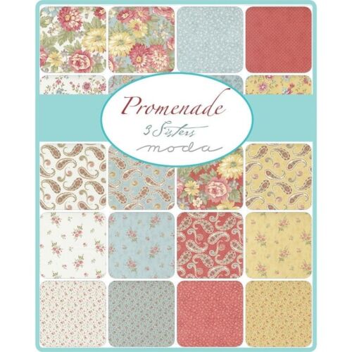 JELLY ROLL FABRIC | Promenade By 3 Sisters Moda Jelly Roll Fabric | Quilt Fabric - Picture 2 of 7