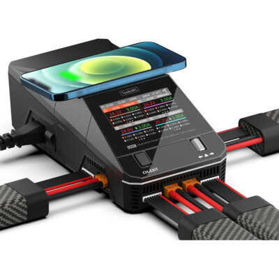 ToolkitRC AC 400W /DC 1000W 15A 1-6S LiFe LiPo LiHv LTO Battery
