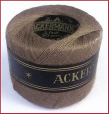Ackermann´s Stopfgarn (4) - Seidenglanz hellbraun