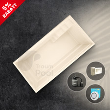 GFK Pool, Schwimmbecken 5,3 x 3,2 x 1,5 Einbaubecken Fertigpool HERSTELLER