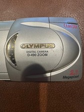 Olympus Camedia D490 zoom Digital Camera - No Card included - Tested/Working 