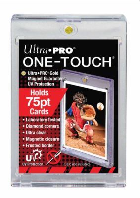 (20-Count) Ultra Pro One Touch 75pt Thick Magnetic Trading Card Holders with UV
