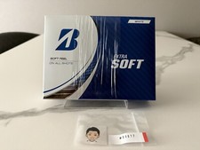 BRIDGESTONE GOLF EXTRA SOFT White 1 Dozen 12 Golf Balls 2023 Model Japan JP F/S