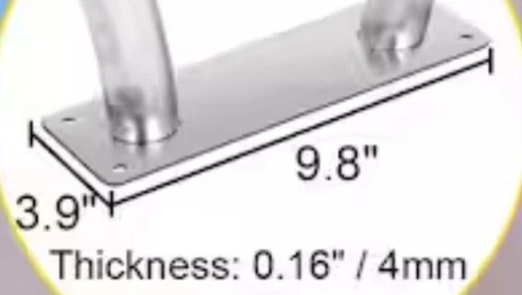 Pool Handrail, Stainless Steel Custom Rail, Nautilus Art Sculpture, Handrail - Image 4 of 4