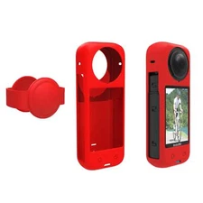 Accessories For Insta360 X4 Camera Silicone Protective Cover Case with Lens Cap