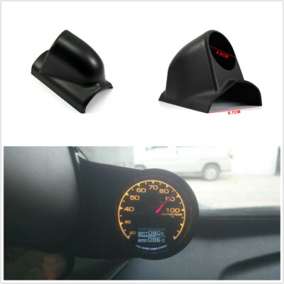 2.4in/60mm Car A Pillar Gauge Pod Single Hole Meters Holder Fit For