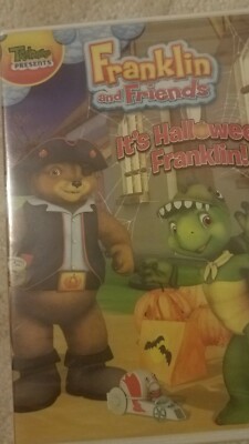 Franklin It's Halloween Franklin NEW DVD 4 Classic Episodes Creepy Clock Paints