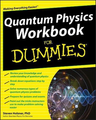 Quantum Physics Workbook For Dummies by Steven Holzner (English) Paperback Book
