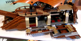 LEGO STAR WARS EPISODE 3/4/5, 75020 JABBA'S SAIL BARGE COMPLETE W/ BOX MANUALS