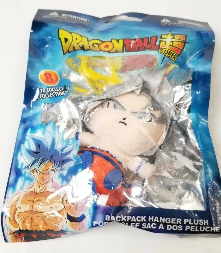 Dragonball Z Super Backpack Hanger Plush - Ultra Instinct Goku